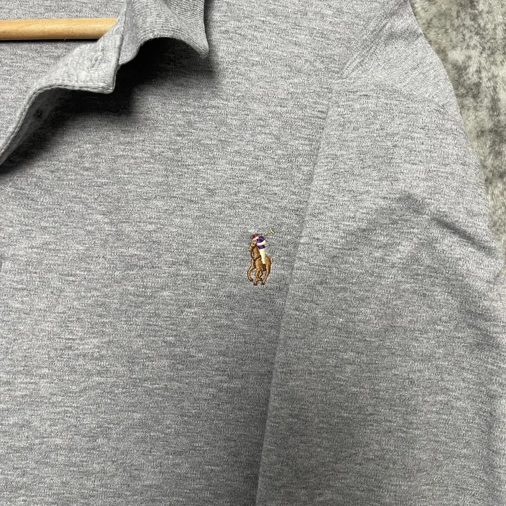 Polo Ralph Lauren Men's Classic‎ Fit Gray XL Tall Short Sleeve Polo
